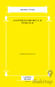 A Letter to the Rev. E. B. Pusey, D. D