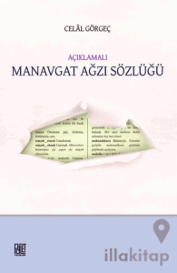 Açıklamalı Manavgat Ağzı Sözlüğü