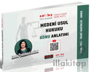 Adli-İdari Hakimlik HMGS Medeni Usul Hukuku Konu Anlatımı