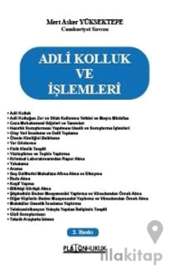 Adli Kolluk ve İşlemleri