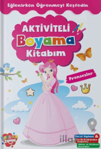 Aktiviteli Boyama Kitabı - Prensesler