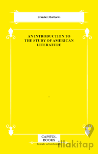 An Introduction to the Study of American Literature