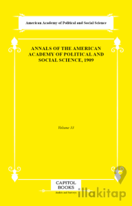 Annals of the American Academy of Political and Social Science, 1909