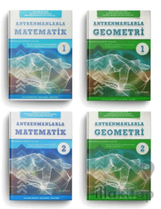 Antrenmanlarla Matematik Geometri 1-2 (4 Kitap Set)