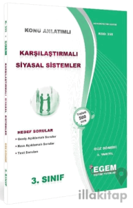 AÖF 3. Sınıf Karşılaştırmalı Siyasal Sistemler Güz Dönemi 5. Yarıyıl Konu Anlatımlı Soru Bankası