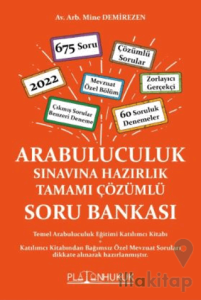 Arabuluculuk Sınavına Hazırlık Tamamı Çözümlü Soru Bankası