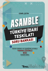 Asamble Türkiye İdari Taşkilatı Çözümlü Soru Bankası