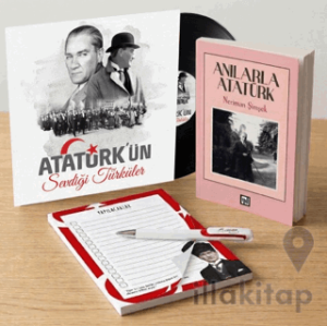 Atatürk’ün Sevdiği Türküler Plak - Anılarla Atatürk - Bloknot ve Kalem
