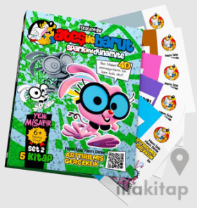 Ateş ile Barut Yeni Misafir Ar (4D) Animasyonlu Kitap Set 2