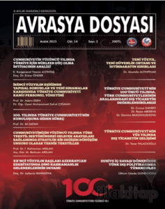Avrasya Dosyası Sayı: 14/2