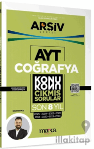 AYT Coğrafya Çıkmış Sorular Konu Konu Son 8 Yıl Tıpkı Basım Arşiv Serisi