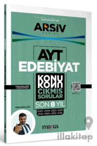 AYT Edebiyat Çıkmış Sorular Konu Konu Son 8 Yıl Tıpkı Basım Arşiv Serisi Çözümlü