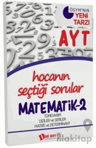 AYT Hocanın Seçtiği Sorular Matematik 2 Soru Bankası