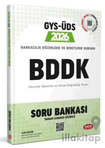 Bankacılık Düzenleme ve Denetleme Kurumu (BDDK) 2026 GYS-ÜDS Soru Bankası (Tamamı Karekod Çözümlü)