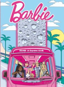 Barbie – Taşlı Çıkartmalarla Etkinlik ve Boyama Kitabı