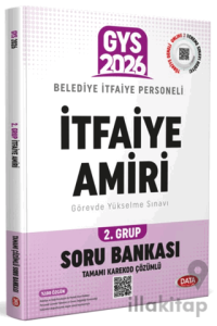Belediye İtfaiye Personeli İtfaiye Amiri 2. Grup GYS Soru Bankası (Tamamı Karekod Çözümlü)