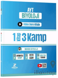 Biosem AYT Biyoloji 1 Kitap 3 Kamp Video Ders Kitabı
