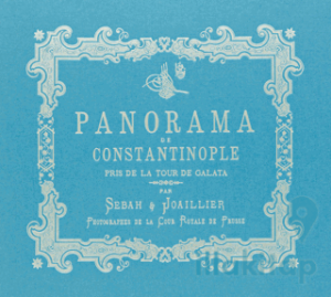 Bir İstanbul Panoraması 1888 (Mavi) - Panoraman de Constantinople Galata