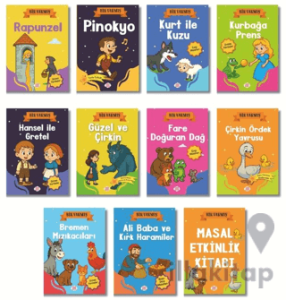 Bir Varmış Seti (10 Kitap +1 Aktivite Takım)