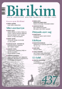 Birikim Dergisi Sayı 437- Eylül