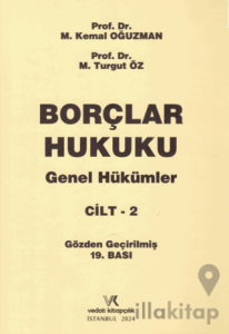 Borçlar Hukuku Genel Hükümler Cilt 2