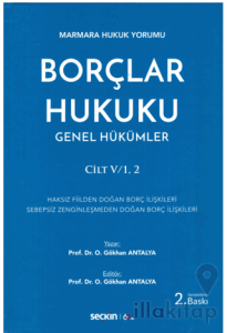 Borçlar Hukuku Genel Hükümler Cilt: V/1,1