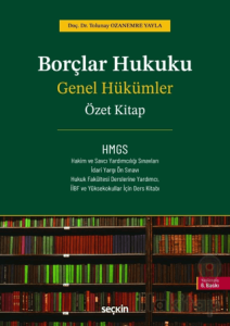 Borçlar Hukuku Genel Hükümler Özet Kitap
