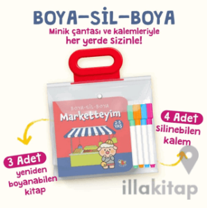 Boya Sil Boya - 2 (Marketteyim - Evdeyim - Parktayım / 2-5 Yaş)