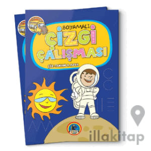 Boyamalı Kalın Çizgi Çalışması 1