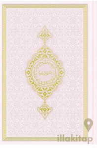 Çanta Boy Termo Deri Kuran-ı Kerim (Toz Pembe, Mühürlü)