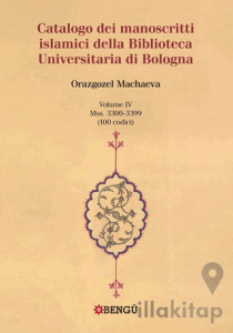 Catalogo Dei Manoscritti Islamici Della Biblioteca Universitaria Di Bologna