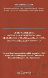 Cebri Satışlarda Elektronik Ortamda Açık Artırma