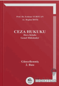 Ceza Hukuku Genel Hükümler