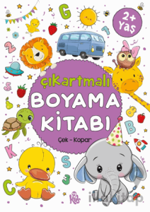 Çıkartmalı Boyama Kitabı 2 Yaş+