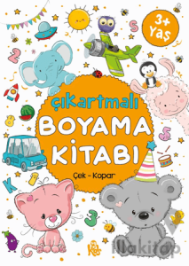 Çıkartmalı Boyama Kitabı 3 Yaş+