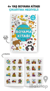 Çıkartmalı Boyama Kitabı / 4 Yaş +