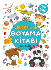Çıkartmalı Boyama Kitabı 4 Yaş+