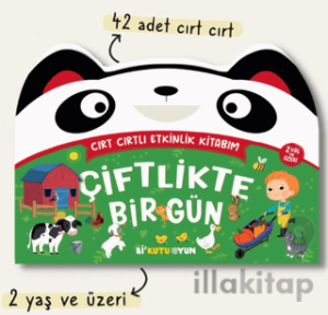 Cırt Cırtlı Etkinlik Kitabım - Çiftlikte Bir Gün (2+ Yaş)