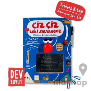 Çiz Çiz Zeki Salyangoz - Düşünme Becerileri Etkinlikleri