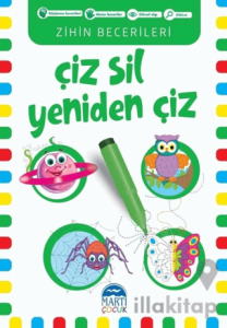 Çiz Sil Yeniden Çiz (Yeşil Kitap)