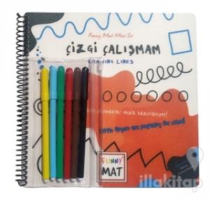 Çizgi Çalışmam - Funny Mat Mini Set (Aktivite Seti)