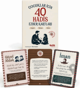 Çocuklar için 40 Hadis Ezber Kartları