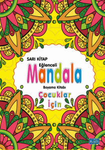 Çocuklar İçin Mandala Sarı