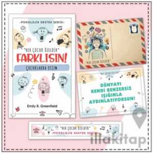 Çocuklar İçin Psikolojik Destek Serisi - Çocuklarda Otizm - Kartpostal ve Ayraç