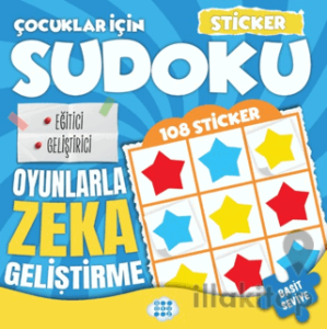 Çocuklar için Sudoku - Sticker Hediyeli Basit Seviye 3