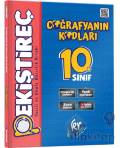 Coğrafyanın Kodları 10. Sınıf Coğrafya Pekiştireç Yazılı ve Okula Hazırlık Kitabı