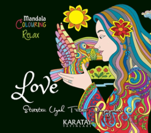 Coloring Relax Mandala - Love