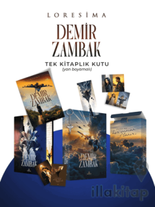 Demir Zambak 1 - Tek Kitaplık Kutu Yan Boyamalı