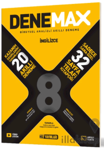 Denemax 8. Sınıf İngilizce 20'li Akıllı Deneme