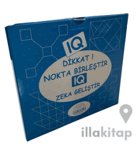 Dikkat! Nokta Birleştir IQ Zeka Geliştir Kutulu (32 Oyun,18 Kart Kalemiyle Beraber Süper Oyun Kartları)